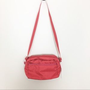 SOLD! Cherry Red LeSportsac purse bag crossbody shoulder